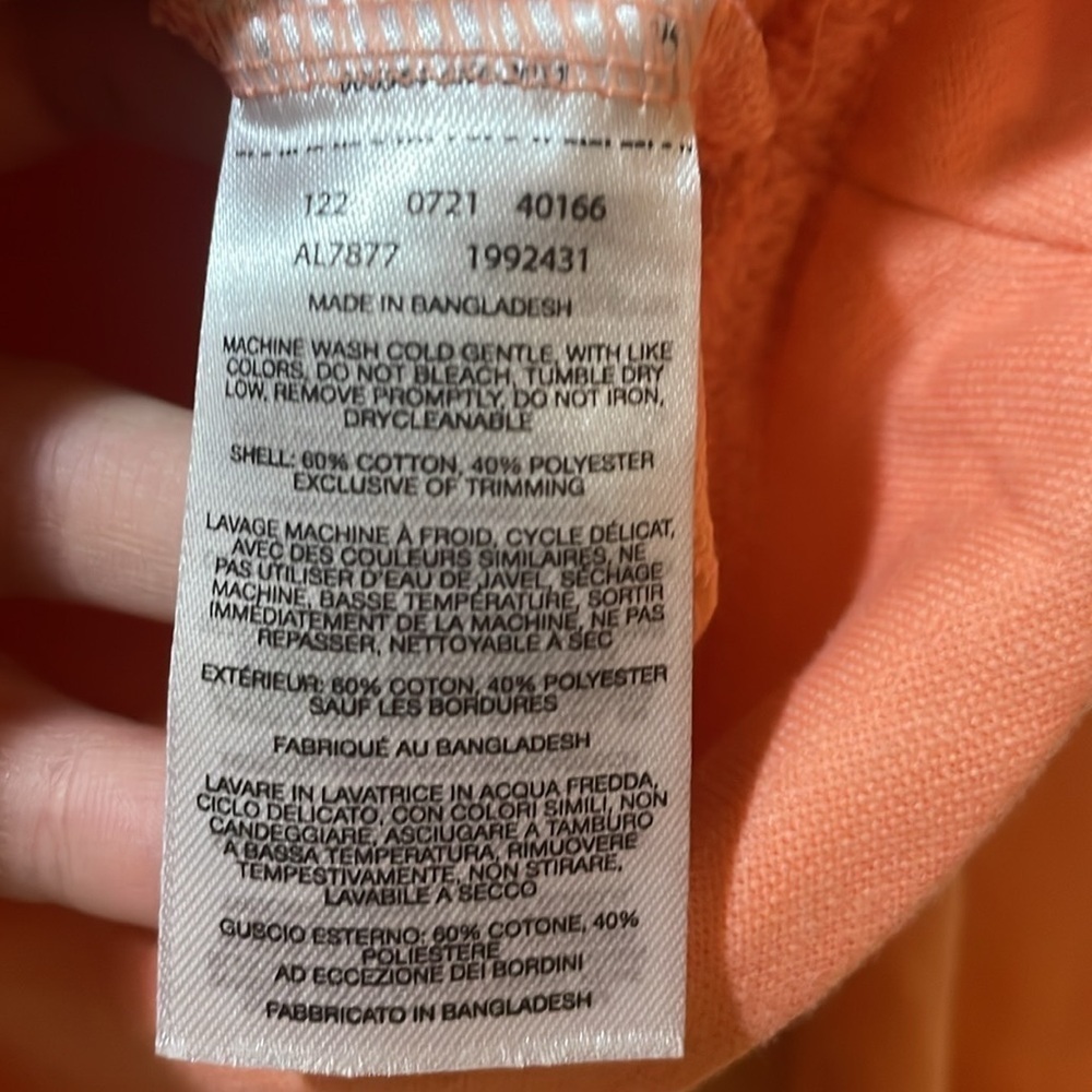 Womens New Columbia Peach Terry Sweater - Picture 6 of 8